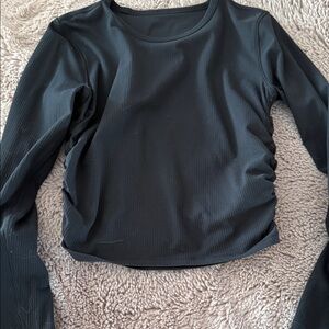 Black Long Sleeve Women's Top size 6 by lululemon